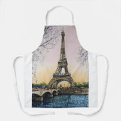 Tablier Eiffel Tower Sketch – Paris Landmark  (Recto)