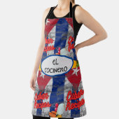TABLIER EL COCINERO CUBAN APRON À THÈME (Insitu)
