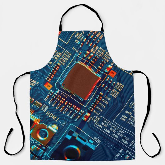 Tablier Electronic circuit board close up. electronic,micr (Recto)