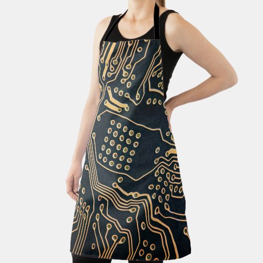 Tablier Electronic components, computer card close-up, dig (Insitu)