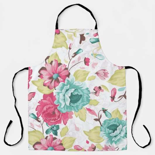 Tablier Elégance Abstraite motif sans couture avec bac fle (Recto)