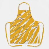 Tablier Élégance de pinceau d'or (Recto)