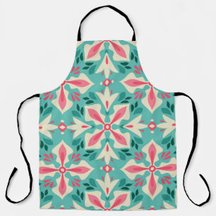 Tablier Elégance florale : motif vintage sans soudure.