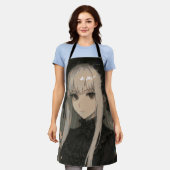 Tablier Elegance of the Midnight Blossom Maiden (Porté)