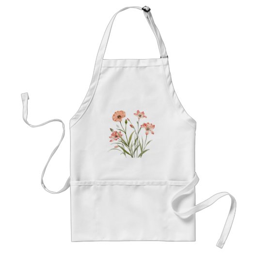 Tablier Élégance Soft Bloom (Devant)