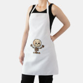 Tablier Élégance : Table Vintage et linge de cuisine" (Insitu)