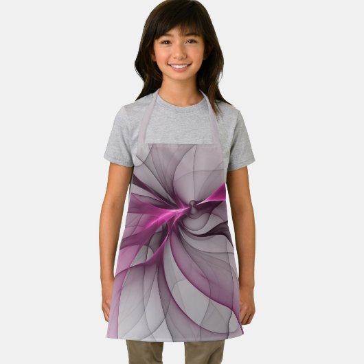 Tablier Elégant Chaos Moderne Abstrait rose Fractal Art (Insitu)