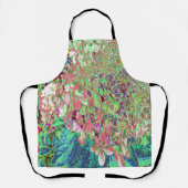 Tablier Élégant Corail et Chartreuse Limelight Hydrangea (Recto)