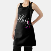 Tablier Elégant design moderne Cheveux de script par vous (Insitu)