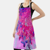 Tablier Elégant Fuchsia et bleu foncé Limelight Hydrangea (Insitu)