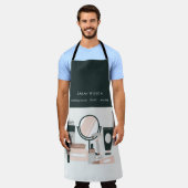 Tablier Elégant maquillage gris-broussailleux Cosmologiste (Porté)