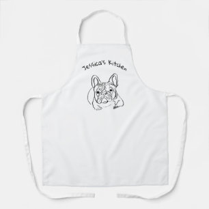 Tablier Élégant minimaliste Bulldog