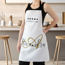 Élégant Monogram Black Gold Script meilleur nom de