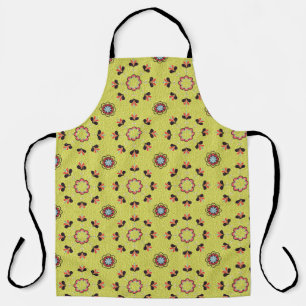 Tablier Élégant motif floral Tacha
