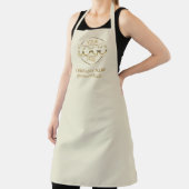 Tablier Elegant Personalized Apron Logo Custom Uniform (Insitu)