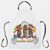 Tablier Elegant Prague Tchèque (Recto)