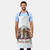 Tablier Elegant Prague Tchèque (Porté)