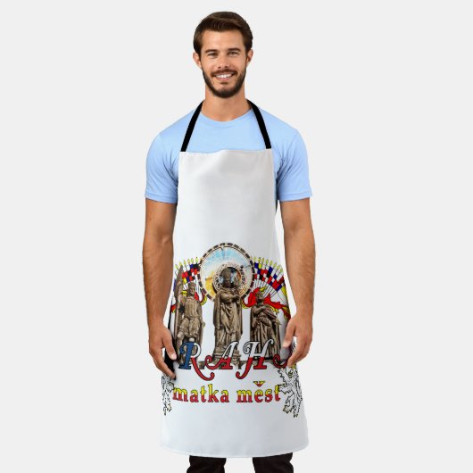 Tablier Elegant Prague Tchèque (Porté)