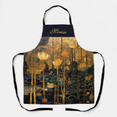 Tablier Elegant Vintage Floral Apron (Recto)