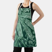 Tablier Elégante aquarelle Botanique Vert Feuille (Insitu)