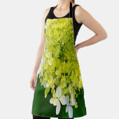 Tablier Élégante Chartreuse Vert Limelight Hydrangea (Insitu)