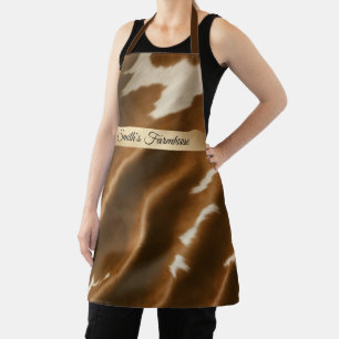 Tablier Élégante collection moderne de vache Faux cuir