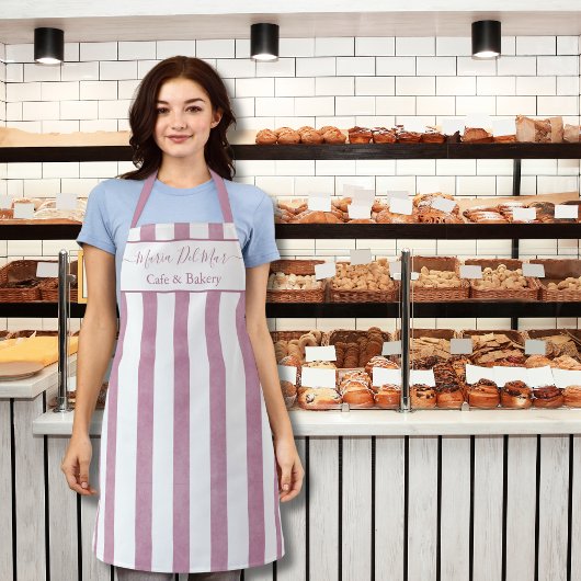 Tablier Elégante Dusty Rose, Cuisine verticale