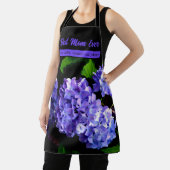 Tablier Elégante florales violettes profondes perwinkle hy (Insitu)