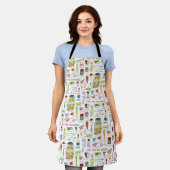 Tablier Elégante recette de laiton vert laiton nonya achar (Porté)