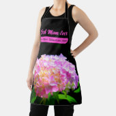 Tablier Elégantes hydrangées florales rose orangé (Insitu)