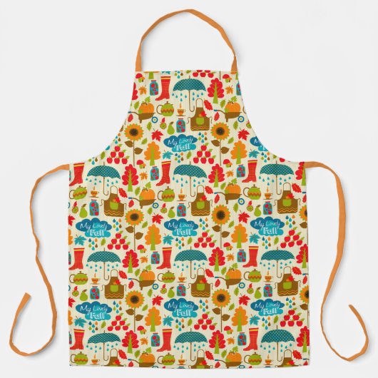 Tablier Éléments d'automne (Recto)