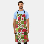 Tablier Éléments décoratifs de pastèque Art (Porté)