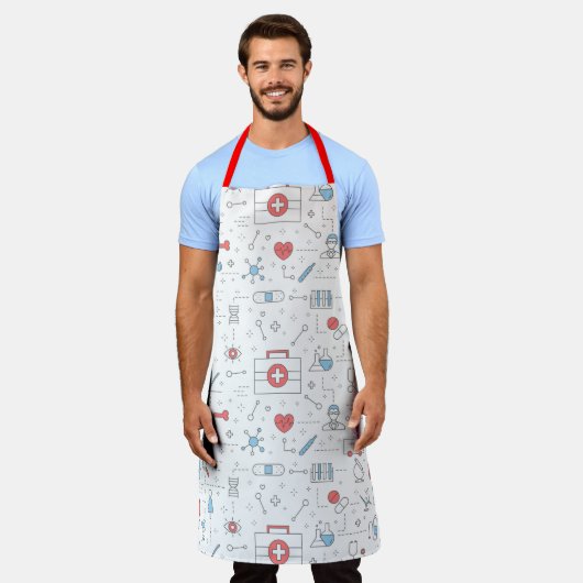 Tablier Éléments Médicales (Porté)