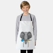 Tablier Elephant at Darts with Dart (Porté)