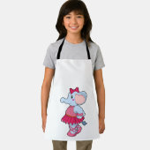 Tablier Eléphant au Ballet avec jupe (Insitu)