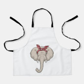 Tablier Eléphant avec Bandana (Recto)