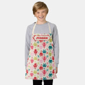Tablier Elf Colorful Coat et Chaussures Motif (Porté)