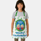Tablier Elfes de Noël (Insitu)