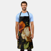 Tablier Elias van den Broeck, Still Life avec des Roses (Porté)