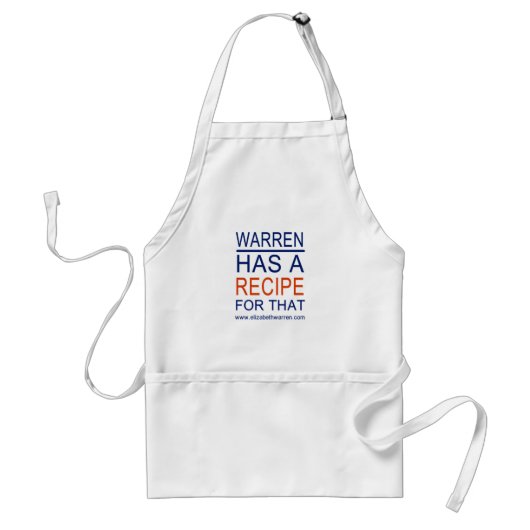 Tablier Elizabeth Warren Apron (Devant)