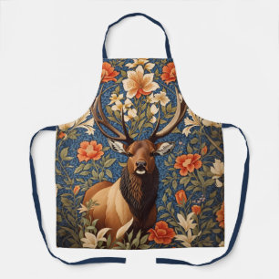 Tablier Elk élégant William Morris Inspiré Floral
