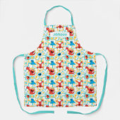 Tablier Elmo & Cookie Monster Fun Shapes Motif (Recto)