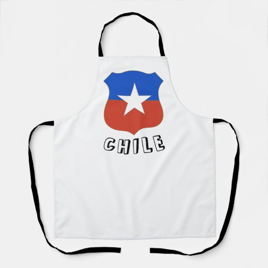 Tablier Emblème du Chili (Recto)