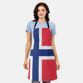 Tablier Emblème du drapeau norvégien (Porté)