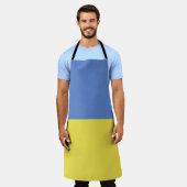 Tablier Emblème du drapeau ukrainien (Porté)