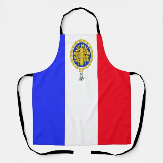 Tablier emblème français (Recto)