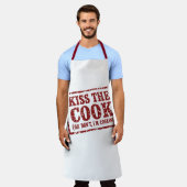 Tablier Embrasse Le Cuisinier (Porté)