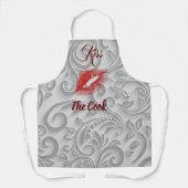 Tablier Embrasse le cuisinier (Recto)