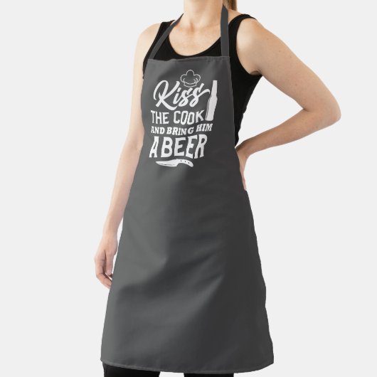 Tablier Embrasse-le et apporte-lui une bière (Insitu)