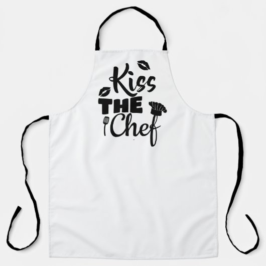 Tablier embrasser le chef (Recto)